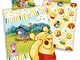 Winnie The Pooh Baby, biancheria da letto, in flanella, misure 40 x 60, 100 x 135, cm 100%...