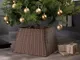 Taylor & Brown Base di supporto in rattan per albero di Natale, decorazione per mantenere...