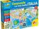 Liscianigiochi Lisciani Giochi 43873-Piccolo Genio Geopuzzle, La Mia Bella Italia, 43873