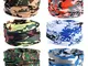 Tacobear 6pz Scaldacollo Moto Estivo Fasce Ciclismo Uomo Versatili Corsa Copricapo Multifu...