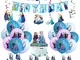 Decorazioni di Compleanno Congelatas,40 PCS Frozen Compleanno Decorazioni Palloncini in La...