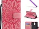 CCOTDINFOR Huawei Mate 10 Lite Custodia Premium PU Leather Mandala Fiore Elegante Wallet C...