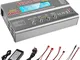 Haisito Caricabatterie Bilancia a Batteria Lipo 80W 6A Scaricatore per LiPo/Li-Ion/Life Ba...