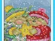 Miwaimao Kit Punto Croce, Pittura Decorativa Cameretta per Bambini Modello Orso Piccolo 14...
