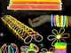 543 Pack - 250 Glow Sticks, Bastoncini Luminosi Fluorescenti per Feste, 293 Connettori -Ne...