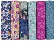 UOOOM 6pcs 50 x 50 cm patchwork cotone Tessuto DIY Handmade Quilting Tessuto motivi divers...