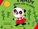 Pandy gioca con la palla