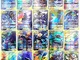 Pokemon Carte, AUMIDY 100pz Poke Cards TCG Style, 95GX+5Mega Carte Pokemon Box, Pokemon Fl...