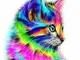 Ccmart DIY 5D Diamond Painting by number kit, cristallo STRASS Full drill cute Cat ricamo...