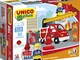 COSTRUZIONE Unico City-Pompieri Veicolo 20pz 8546