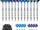 Ertisa Freccette con Punta in plastica, 12 Pezzi Soft Darts Set di Freccette per Bersaglio...