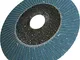 Silverline, 793818, Zirconio 100 millimetri disco lamellare, 60-grana