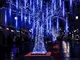 Luci LED Luci Pioggia 30cm 8Tube 200LEDs Luci Meteor Shower impermeabili con spina EU per...