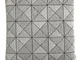 Cuscino Tile / 50 x 50 cm -  - Bianco/Nero - Tessuto
