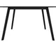 Tavolo rettangolare Pilo - / 160 x 85 cm di  - Nero - Legno