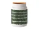 Scatola Alku - / 1,2 L- Gres & sughero di  - Verde - Ceramica