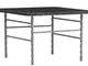 Tavolino Terra Large - / 55 x 55 x H 36 cm - Terrazzo di  - Grigio - Pietra