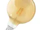 Lampadina LED E27 connessa - / Smart+ - Incandescenza Globe - 5,5W=45W di Ledvance - Oro -...