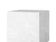 Tavolino Plinth Cubic / Marmo - 40 x 40 x H 40 cm -  - Bianco - Pietra