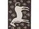 Plaid Musta tamma - / 130 x 180 cm di  - Marrone - Tessuto