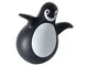 Figurina Pingy - H 70 cm di  - Bianco/Nero - Materiale plastico