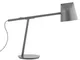 Lampada da tavolo Momento - LED / Orientabile - H 44 cm di  - Grigio - Metallo