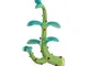 Appendiabiti Sprout Large - / H 29 cm - Resina di  - Multicolore/Verde - Materiale plastic...