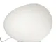 Lampada da tavolo Gregg Midi LED - / Versione vetro di  - Bianco - Vetro