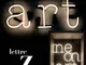 Applique con presa Neon Art - Lettera Z di  - Bianco - Vetro