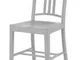 Sedia 111 Navy chair Outdoor di  - Grigio - Materiale plastico