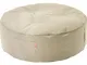 Pouf Full Moon - / Ø 115 cm di  - Beige - Tessuto