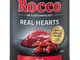 Rocco Real Hearts 800 g - Manzo con Cuori di Pollo interi - 12 x 800 g