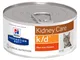 Hill's Prescription Diet k/d Kidney Care umido per gatti - Lattina - 6 x 156 g