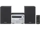 Mini Hi-Fi SC-PM250B CD / MP3, Lettore digitale, Radio - 20W - Argento