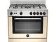 Cucina AMN855GCRV Forno a gas Piano cottura a gas 80 cm