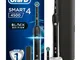 Spazzolino elettrico Oral-B Smart 4 4500 Black Edition Ricaricabile 3 Modalità spazzolamen...