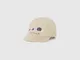 Benetton, Cappello Baseball Con Stampa, Beige, Bambini