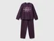 Benetton, Pigiama In Cotone Stretch, , Bambini