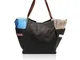 Borsa shopper a spalla con tracolla