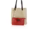 Borsa shopping Luana in pelle con pochette