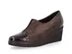 Slip on made in Italy in pelle con zeppa