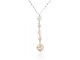 Collana a Y in argento 925 con perla Ming