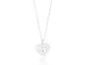 Collana in argento 925 con pendente a cuore