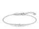 Bracciale in argento 925 placcato rodio