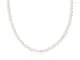 Collana in argento 925 placcato con perle coltivate