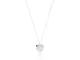 Collana argento 925 con pendente a cuore (10.59ct)