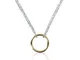 Collana in argento 925 placcato platino