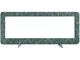 Parete mobile Safety ; 118x57x138 cm (LxPxH); verde/trasparente; 4 pz. / confezione