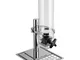 Dispenser per muesli Hamshire singolo GN 1/2 VEGA; 4l, 26.5x32.5x56.2 cm (LxLxH); argento