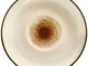 Piattino cappuccino Limaro VEGA; 14 cm (Ø); marrone; rotonda; 6 pz. / confezione